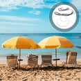 thumbnail image 1 of GOOHOCHY 8 Pcs Réparation de Cordon de Chaise pour Chaise à Gravité Tissu de Remplacement Blanc Chaises de Camping de Pelouse, 1 of 8
