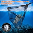 thumbnail image 6 of Foldable Fishing Net with Aluminum Handle – Durable 5MM Hexagon Mesh, Nano Coating, Collapsible Landing Net for Safe Fish Catching, 6 of 8