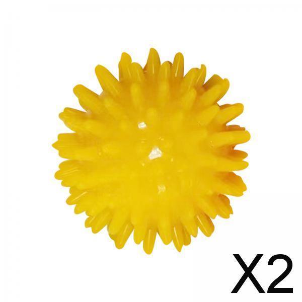 2x -Bolas de -Rodillos de , ador Portátil de Yoga Y Pilates, Pelota de Ejercicio Multiusos, Pelota de de Pies para Cuello, M 2 piezas