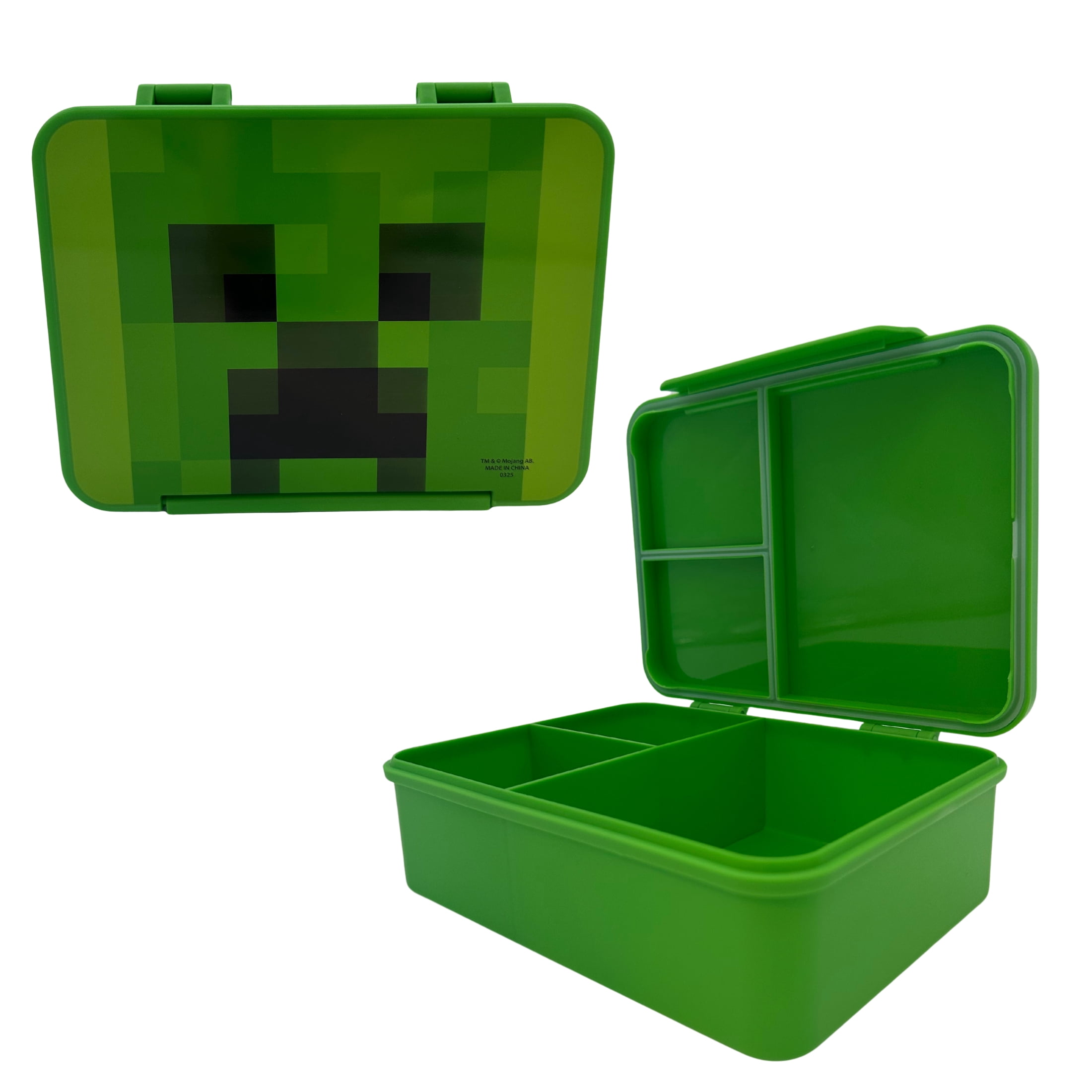 Microsoft Minecraft Child's Reusable Silicone Bento Box