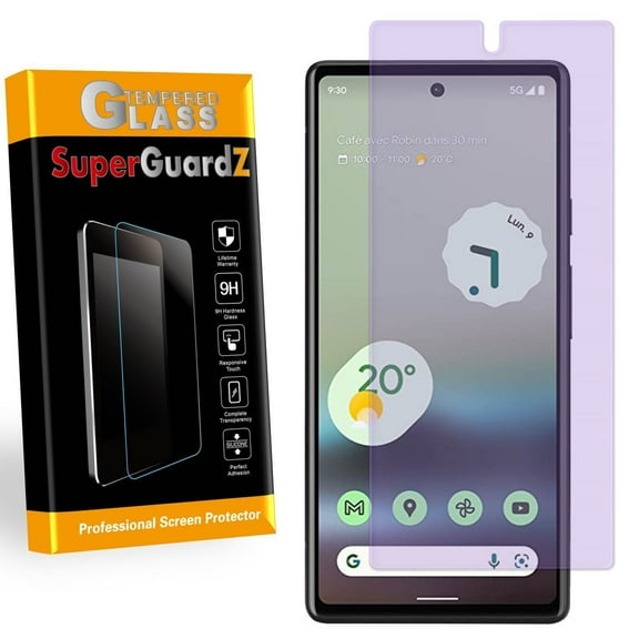 [2-Pack] For Google Pixel 7 (2022) - SuperGuardZ Anti Blue Light [Eye Protection] Tempered Glass Screen Protector, Anti-Scratch, 9H Hardness