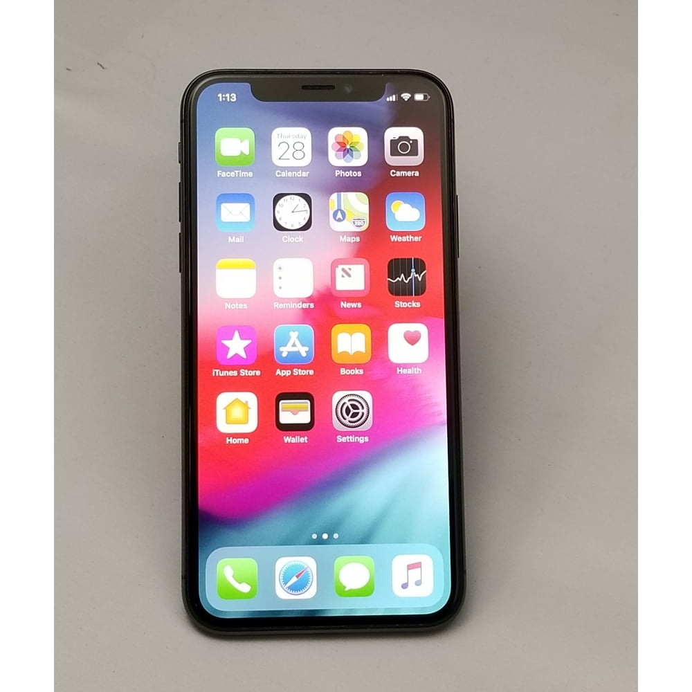 Apple iPhone X Unlocked LTE Smartphone (Refurbished)