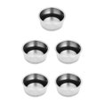 thumbnail image 1 of Youkk Coffee Machines Pressure Filter Basket with Black Ring BPA-Free Reusable 2 cup diameter 51mm 5Set, 1 of 6