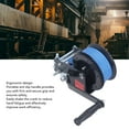 thumbnail image 3 of Hand Winch, 3200lbs Strong Traction Trailer Winch Corrosion Resistance Small With 10m Cable For Positioning Heavy Objects For Mobile Applications, 3 of 8