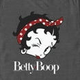thumbnail image 2 of Men's Betty Boop Wink Betty Graphic Tee Charcoal Heather X Large, 2 of 5