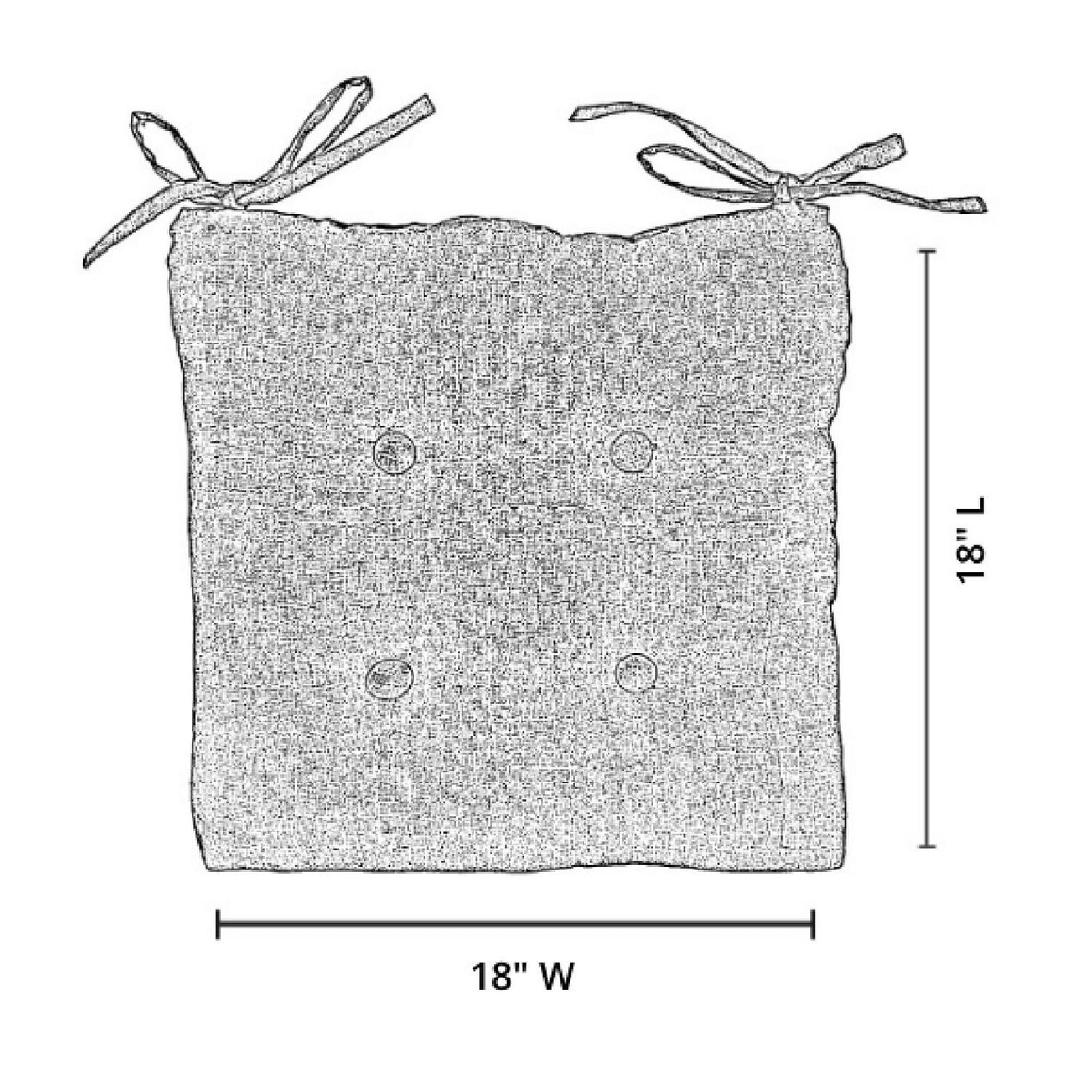 Furry Cushion (Red) - Set of 2