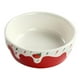 thumbnail image 1 of Cuenco de comida para hámster, cuenco de agua para comida de animales pequeños, cuenco de alimentación portátil para conejos para Rojo, 1 of 7