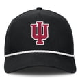 thumbnail image 2 of Men's Fanatics  Black Indiana Hoosiers Undertone Rope Adjustable Hat, 2 of 4