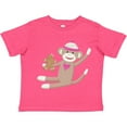 thumbnail image 3 of Inktastic Sock Monkey Gingerbread Boys or Girls Toddler T-Shirt, 3 of 5