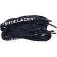thumbnail image 6 of Proof Culture | Compatible with Jordan 1-8 | Off white "SHOELACES" Replacement for Jordan and Air Force - Black White Text 54" (137 cm), 6 of 9