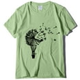 thumbnail image 3 of Birdeem Mode Femmes Été Manches Mi-Longues Chandail Uni Blouse Décontractée Hauts, 3 of 4