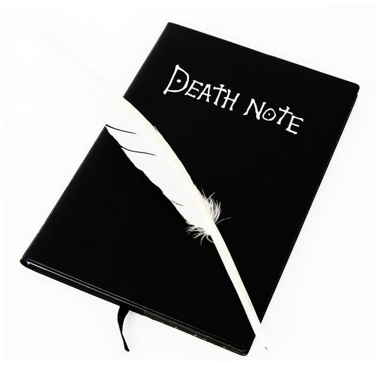 SRstrat Death Note Notebook & Feather Pen Book Japan Anime Writing Journal  New Death Note Notebook Spiral Diary Notebook 