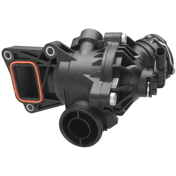 Engine Coolant Thermostat Housing Assembly - Compatible with 2012 - 2016 Mercedes-Benz E350 3.5L V6 2013 2014 2015