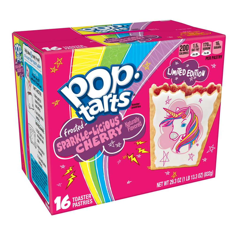 2 Pack Kellogg S Pop Tarts Frosted Sparkle Licious Cherry Toaster