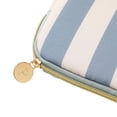 thumbnail image 3 of Papier To Go Zip Around Fabric Lap Top Case, Wavy Floral Lines, 15” x 10.6”, Blue, 3 of 4