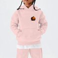 thumbnail image 2 of XXWXYD Girls Pullover Hoodie Sweatshirt Halloween Graphic Print Cute Long Sleeve Oversized Crewneck Fleece Soft For Toddler Kids 5-14Years Old Party Costum𝖾 Outfit, 2 of 5