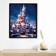 thumbnail image 4 of Nawypu  Merry Christmas Christmas Moon Castle Wall Art Framed Canvas Prints Poster Holiday Wall Decor For Living Room,Office,Bedroom,Dorm,Kitchen Decorations, 4 of 4