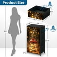 thumbnail image 3 of Cottagecore Dresser for Bedroom with 4 Storage Drawers Fantasy Frog Glowing Mushroom Amid Golden Mist Dressers Chest of Drawers Steel Framed Fabric Closet Organizers for Entryway, 3 of 7