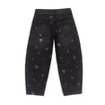 thumbnail image 3 of Wonder Nation Girls Ankle Length Barrel Jeans, Sizes 5-18, 3 of 6