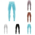 thumbnail image 4 of Men Compression Base Layer Gym Sports Pants Leggings Fitness Workout Bottoms, 4 of 11