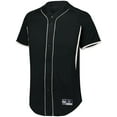 thumbnail image 2 of Holloway Sportswear M Game7 Full-Button Baseball Jersey Black/White 221025, 2 of 2