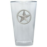 Lone Star Pint Glass by Heritage Metalworks