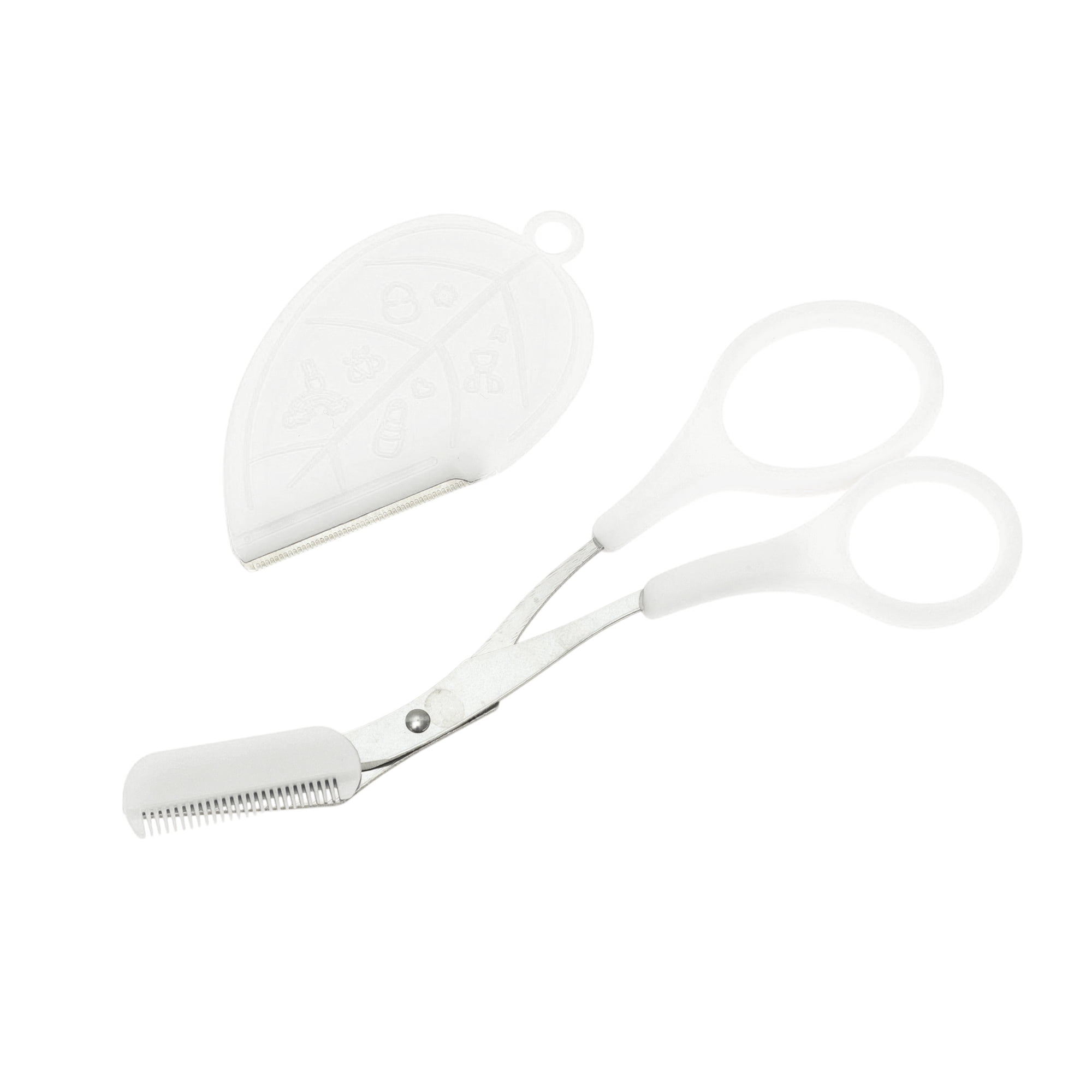 Unique Bargains Lightweight Multifunctional Eyebrow Scissor Kit for Easy Grooming