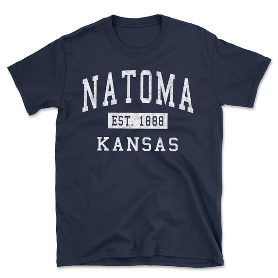 Natoma Kansas Classic Established Men's Cotton T-Shirt