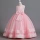 thumbnail image 2 of Ropa para niños, vestido de niña con punto de onda, vestido de princesa con lazo grande, vestido de niña de flores para niñas, 2 of 6