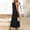 *Black, variant on ClodeEU Women's Sleeveless Round Neck Flowy Maxi Dress,Casual Loose Fit Swing Dress with Pockets Army Green,Women's Plus L