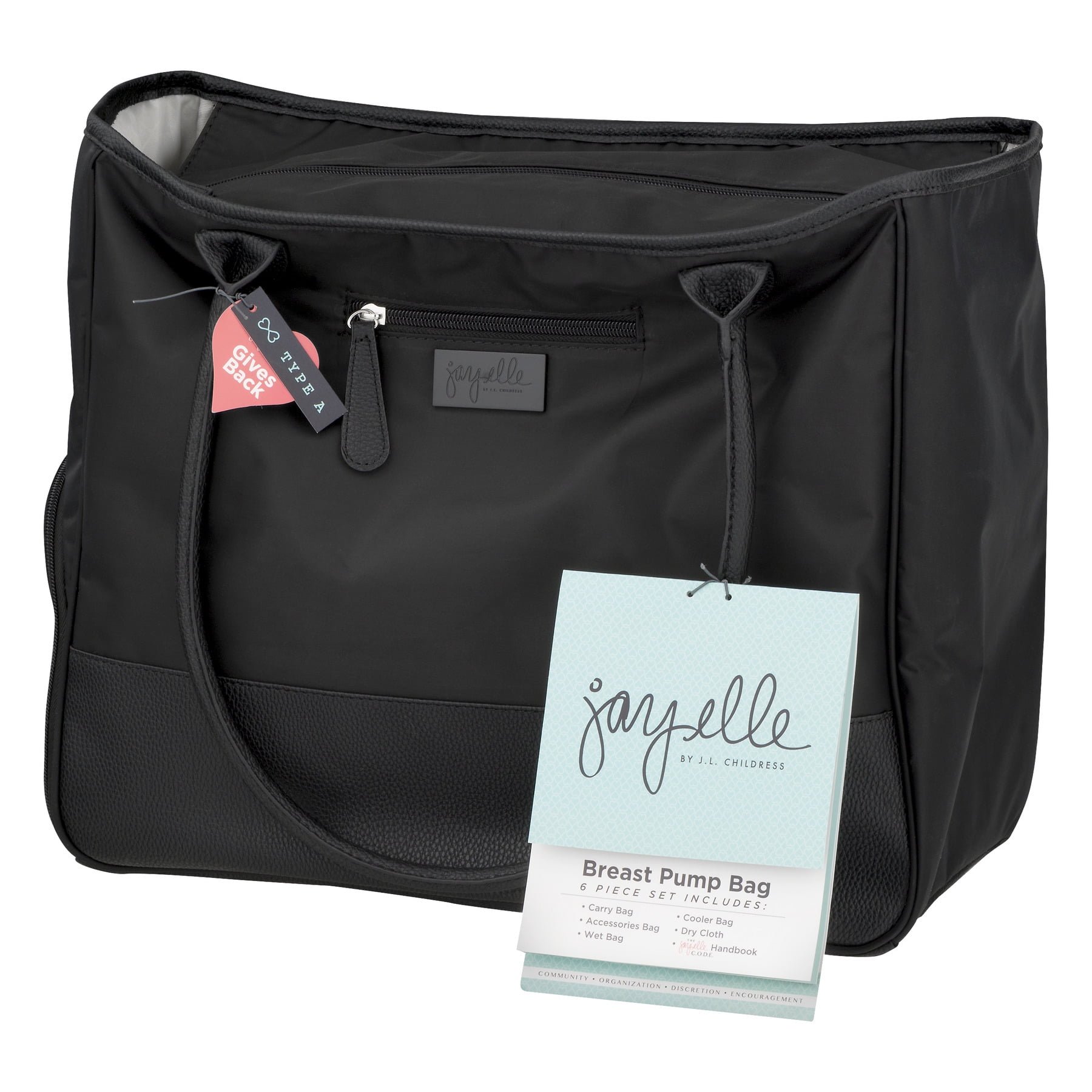 NEW J.L FREE SHIPPING Childress jay elle Breast Pump Bag 6 Piece Set