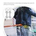 thumbnail image 3 of unbranded 6Ud Accesorios Colgantes Para Carrito De Supermercado En Inoxidable Compacto, 3 of 6