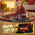 thumbnail image 3 of Set de Tren Hot Bee de Aleación con Humo, Luces y Sonido para Niños, 3 of 7