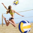 thumbnail image 4 of Voleibol ABAJI, tamaño oficial, suave, para interiores y exteriores con bomba, 4 of 7