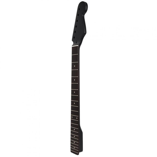 FLAMEEN Maple Guitar Neck,22 Frets Electric Guitar Neck Black Maple + Rosewood Fingerboard Instrument Accessories,Musical Instrument Accessories