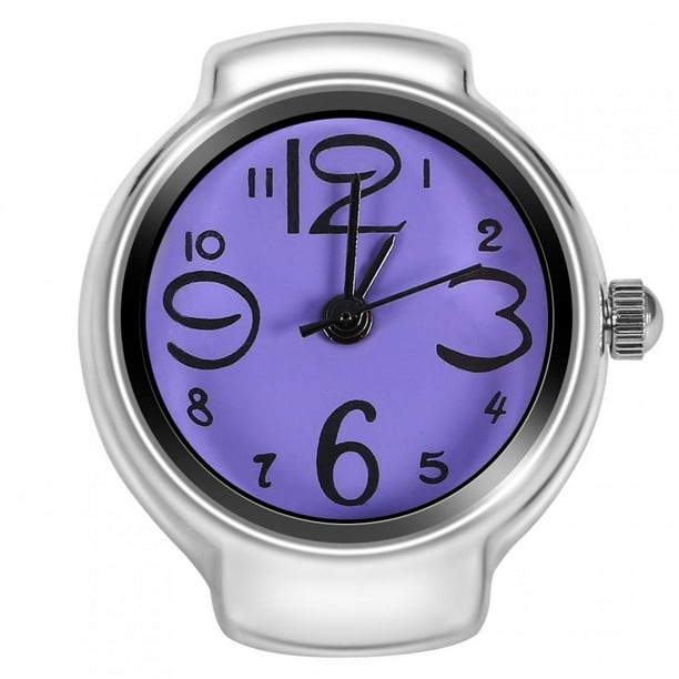Reloj con Anillo, 1 Pieza, Reloj con Anillo de Cuarzo para Hombres y Mujeres de Moda, Reloj con Anillo para Dedo, tecnología de vanguardia
