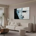 thumbnail image 3 of Abstract Art Modern Decorative Painting Face Framed Canvas Poster Bedroom Decor Sports Landscape Office Room Decor Gift,Frame-style,12x18inch(30x45cm), 3 of 8