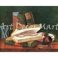 thumbnail image 1 of Still Life With Books - CANVAS OR FINE PRINT WALL ART, 1 of 1