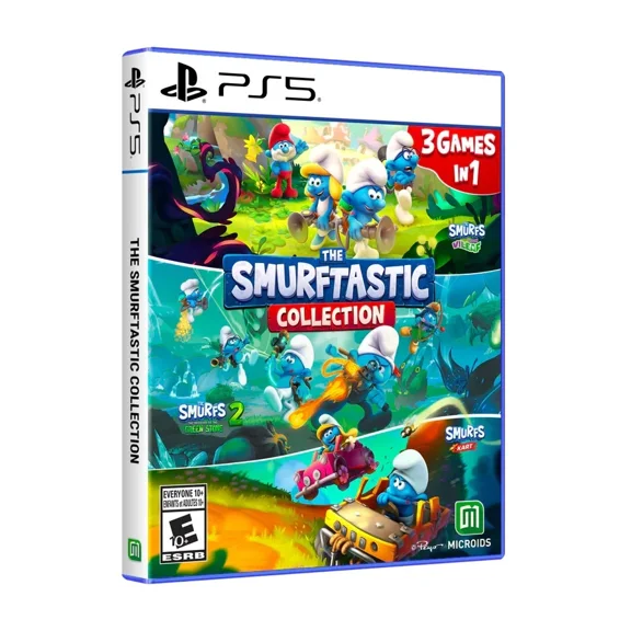 The Smurftastic Collection 3 In 1 - Playstation 5 - Brand New