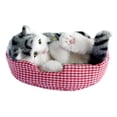 thumbnail image 1 of Pet de mascota interactiva de peluche Cat de mascota de mascota linda oficina realista versátil Gato gris, 1 of 8