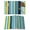 Blue, variant on Yellow Green Stripe Placemats Set of 12, Modern Abstract Art Vertical Striped Placemats for Dining Table, Place Mats for Kitchen Tabletop, Waterproof Wipeable Dining Table Mats Set