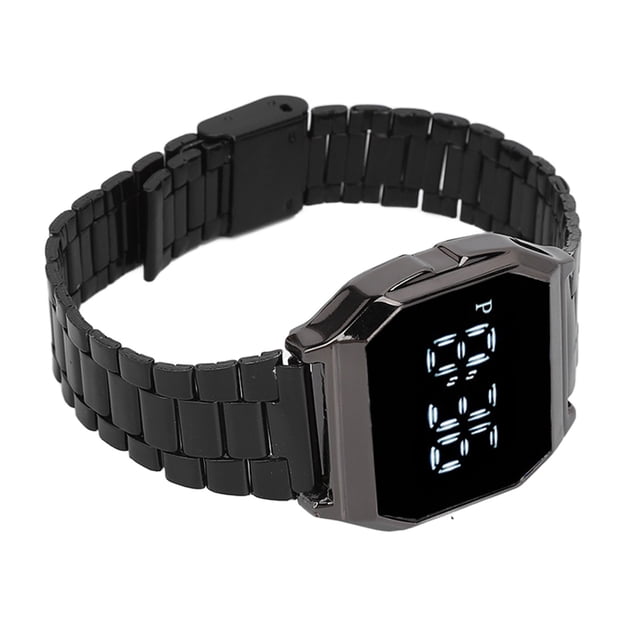 Reloj Deportivo Digital, Reloj LED, Apariencia De Moda, Control Táctil Con Cierre Plegable Para Uso Diario Para Estudiantes