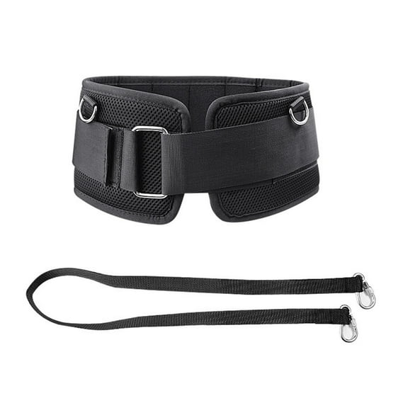 tegongse Sports Dip Belt with Strap Homes Gym Equipment Waist Belt Fitness Bodybuilding Gym Belt for Men and Women Enduring