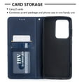 thumbnail image 6 of Allytech Wallet Case for Samsung Galaxy S20+ 5G 2020 Released 6.7", PU Leather Full Protective Folio Flip Stand Cards Slots Cash Pocket Lightweight Support Wireless Charging,Blue, 6 of 6