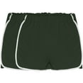 thumbnail image 4 of MIUOWANP 2-Pack Women's Shorts with Pockets Solid Color High Waisted Split Sports Shorts Lightweight Hot Pants Size M(6)Army Green, 4 of 4
