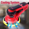 Electric Random Orbital Sander, Brushless Motor, Powerful 350W & Low ...