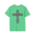 thumbnail image 2 of Christian T Shirt Jesus Saves Celtic Cross 100% Cotton Unisex fit., 2 of 4