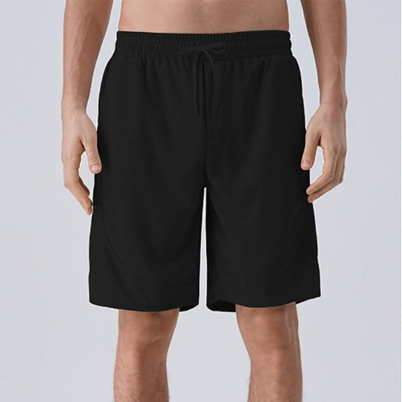 EaskTriop Men's Athletic Shorts Quick Dry Workout Gym Running Shorts with Pockets Lightweight Performance Activewear for Basketball Tennis