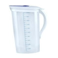 thumbnail image 4 of Bebada de jarra de agua lanzador 2000 ml con tapa y boquilla de gran capacidad que medía botella de agua fría para restaurante, 4 of 9