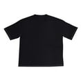 thumbnail image 6 of Men's Casual Short Sleeve Round Neck T-Shirt Tops Solid Color Shirt Sets Modern Loose Fit Blouse Outfits for Daily Streetwear Travel Loungewear Fashion Essential | AESTIVO,Black 2XL, 6 of 8
